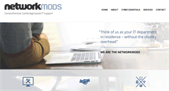 Desktop Screenshot of networkmods.co.uk