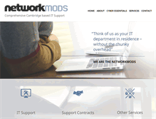 Tablet Screenshot of networkmods.co.uk